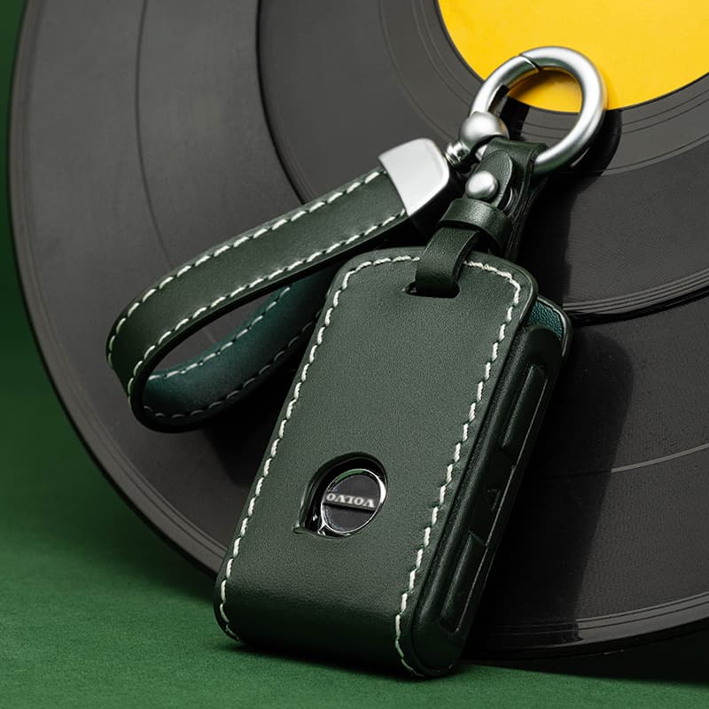 Factory Direct Genuine Leather Key Case for Volvo XC40/XC60/XC90/S60/S90/V60/V90