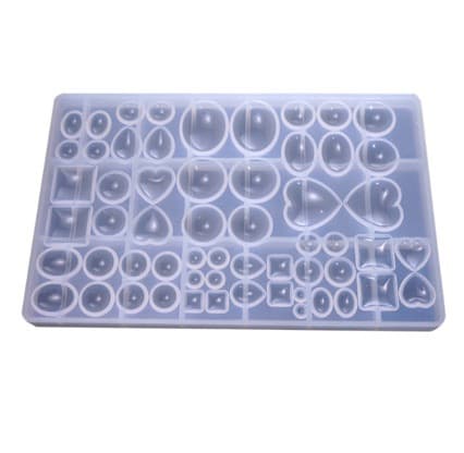 Handmade Crystal Sticker Mold Time Gem Sticker Pendant Resin Mold Assorted Styles Mixed Mold