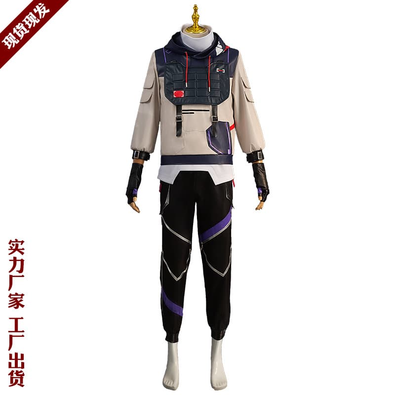Comic convention Valorant cosplay, Yoru cosplay, Sage cosplay, Jett play, anime character clothing, male Gekko.