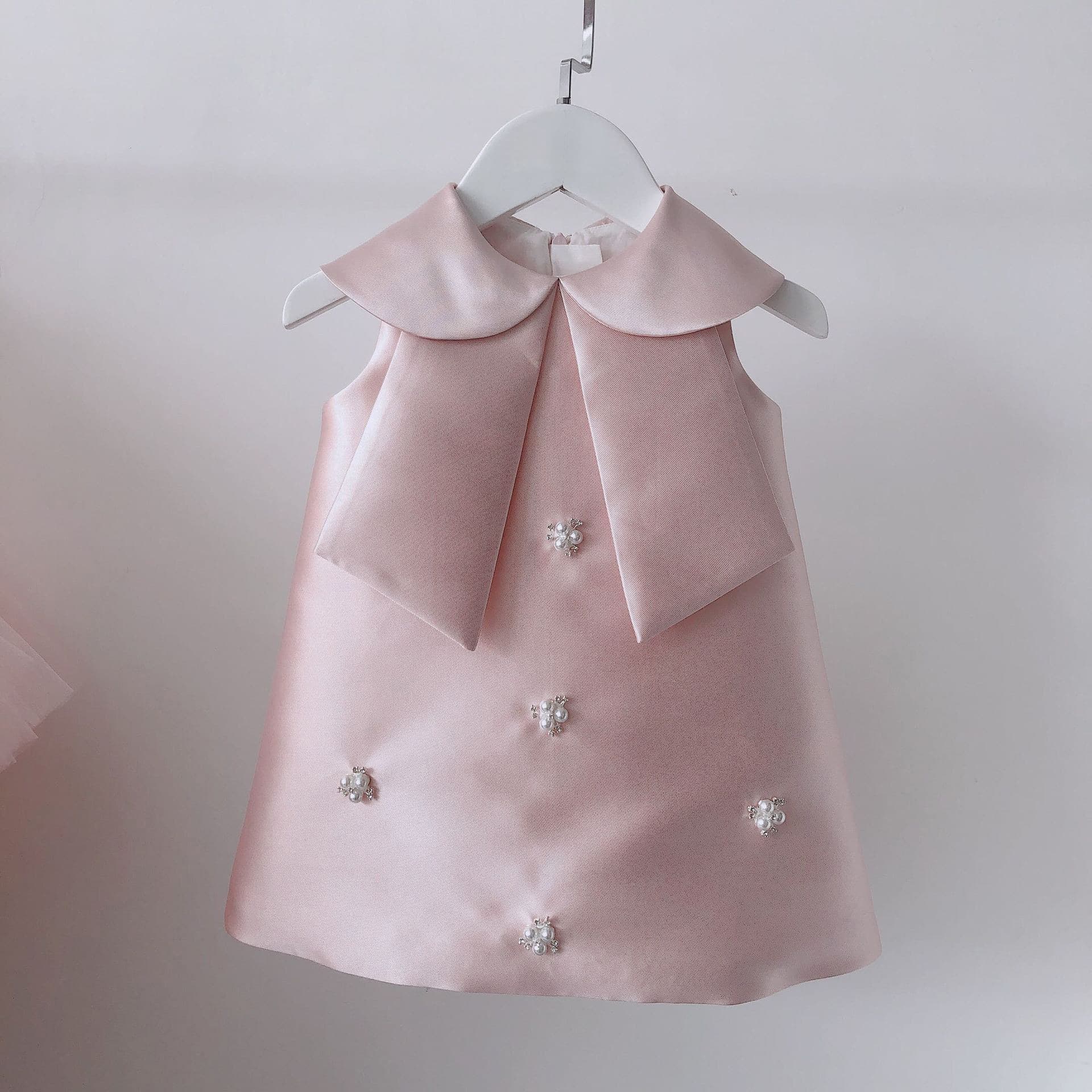 Little Girl Princess Dress First Birthday Flower Girl Dress Cute Rainbow Dress Host Catwalk Children's Dress