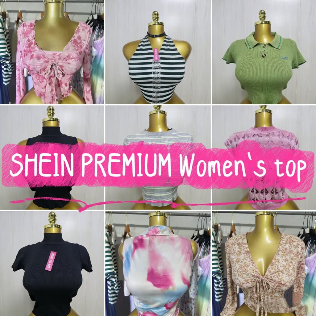 100PCS SHEIN premium girls' top Xiyin Africa Southeast Asia women's tops wholesale