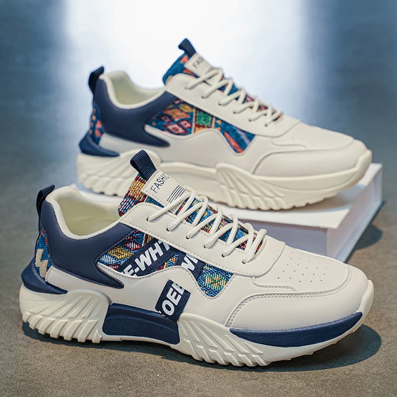 Men's Shoes 2026 New Summer Breathable Casual Sports Shoes Versatile Trendy Running Shoes Student Dad Shoes Trendy Shoes