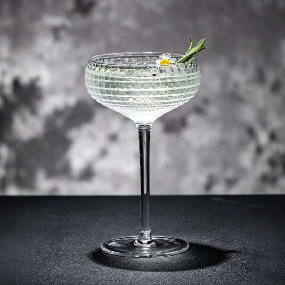 Creative Square Pattern Cocktail Glass, Personalized Glassware, Bar Martini Glass, Trendy Stemmed Glass, Champagne Glass