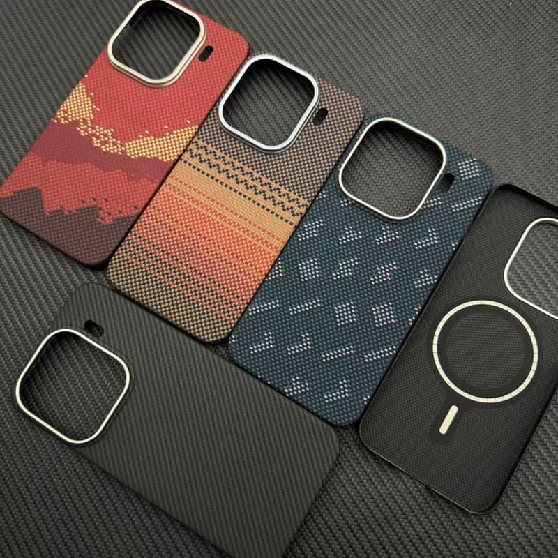 Suitable for oppo find x9 Kevlar mobile phone case magnetic suction Find X9 mobile phone case aramid protective cover in stock