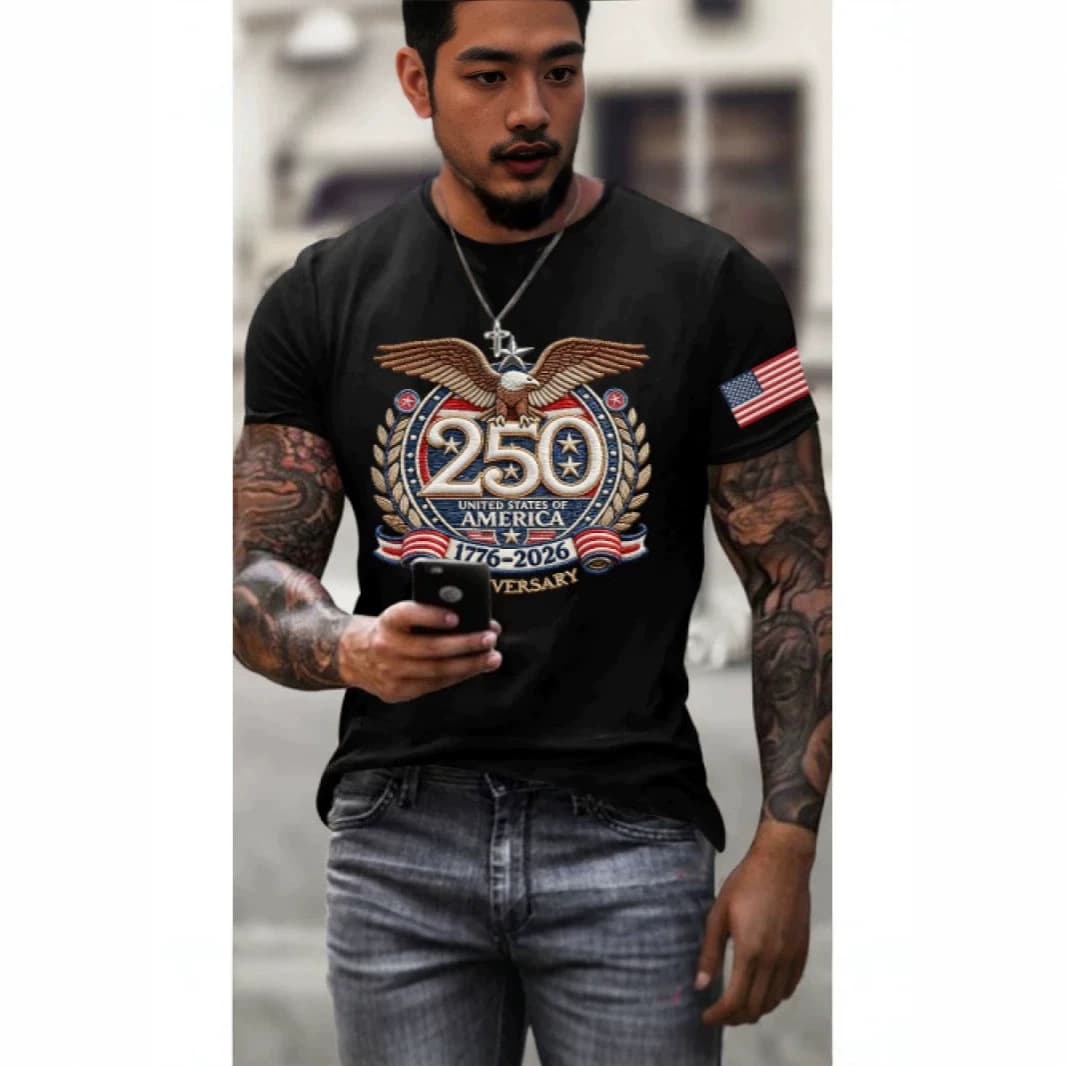 Cross-border EU/US E-commerce Hot Selling Beach Short Sleeve 3D Digital Print T-Shirt Plus Size Men's Short Sleeve T-Shirt Style T-Shirt