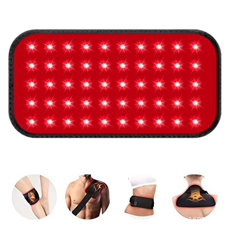 Amazon Red Light Therapy Pad 660850nm LED Red Light Waist Belt Infrared Light Therapy Waist Support Belt Warming Uterus and Hot Compress