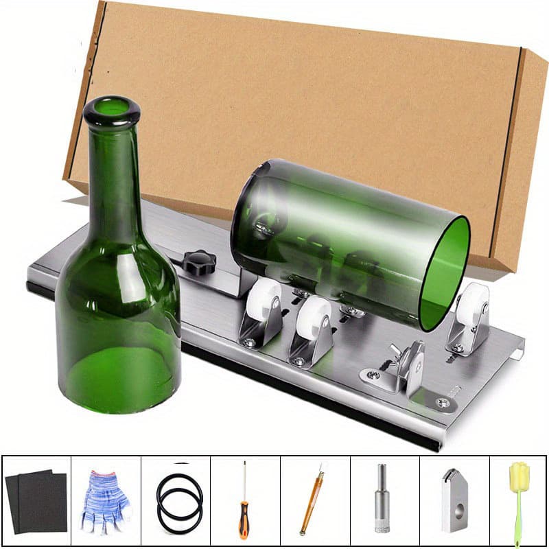 12pcs set glass bottle cutter bottle cutting tool wine bottle cutter DIY wine bottle cutting tool cutting machine