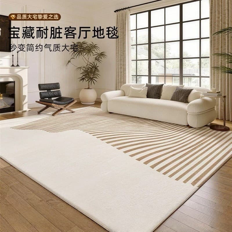 Modern design living room carpet sofa coffee table blanket bedroom bedside blanket 2025 new large area full floor mat