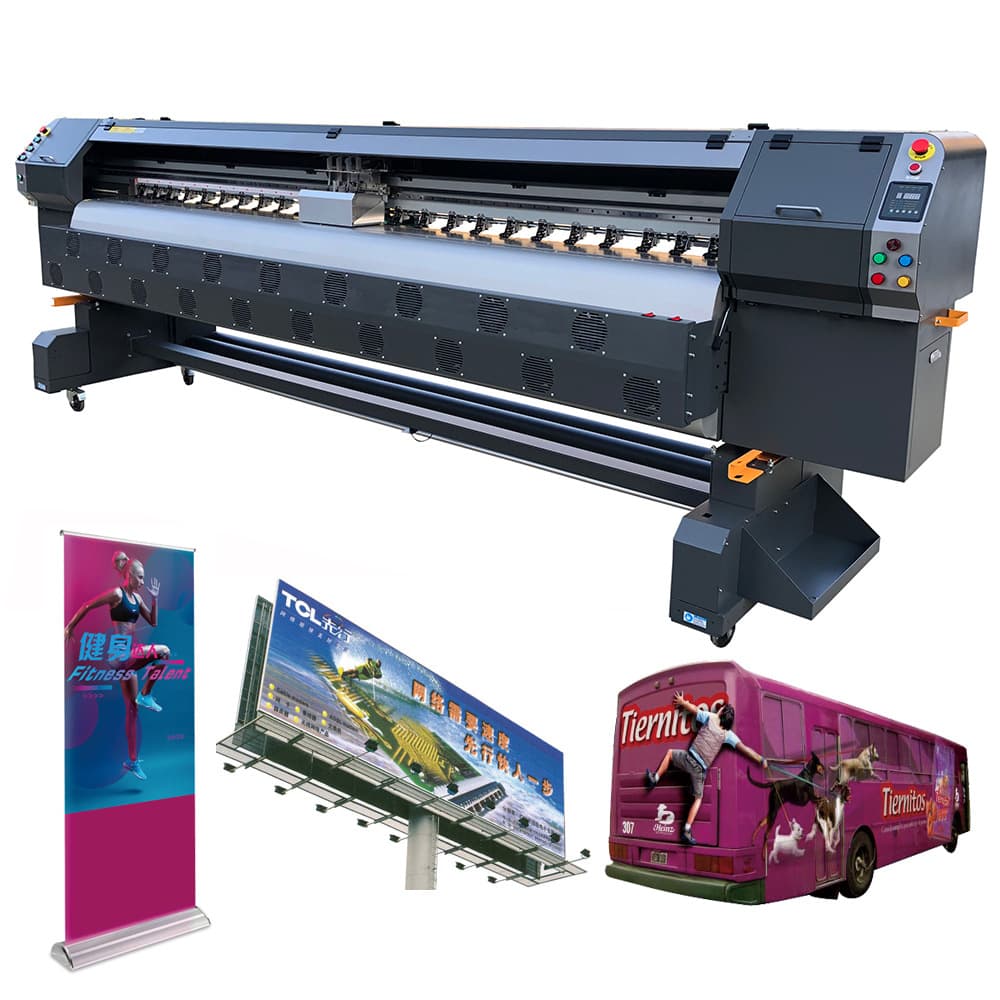 3.2m Solvent Printer Banner Sticker Printer Price