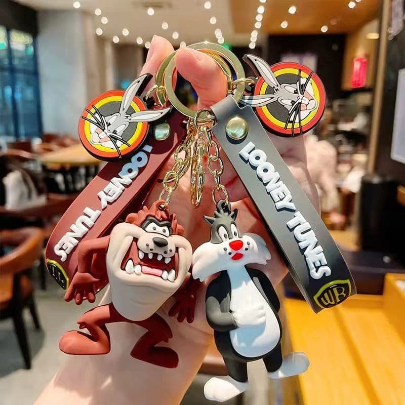 Cute new Bugs Bunny doll keychain cartoon pendant trendy bag pendant small gift wholesale