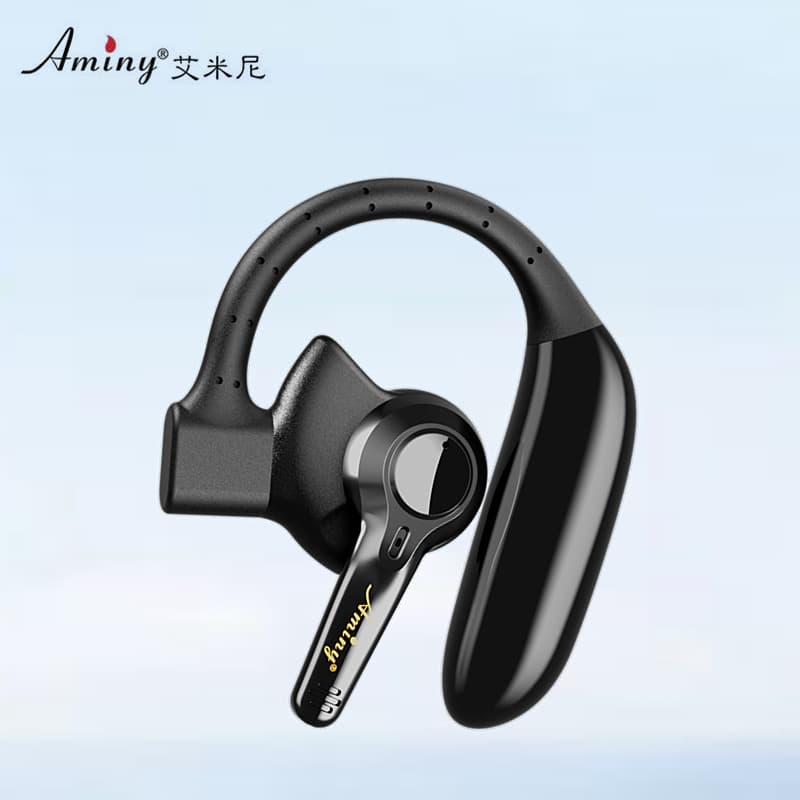 Emini UFO6 Bluetooth headset wireless single ear hanging earphone super long standby life model for driving 2025 new model
