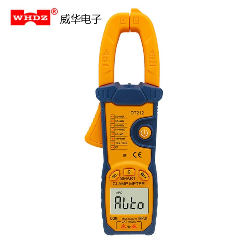 DT212 Smart Clamp Meter with True RMS Measurement Clamp Meter with Flashlight Function with NCV Measurement