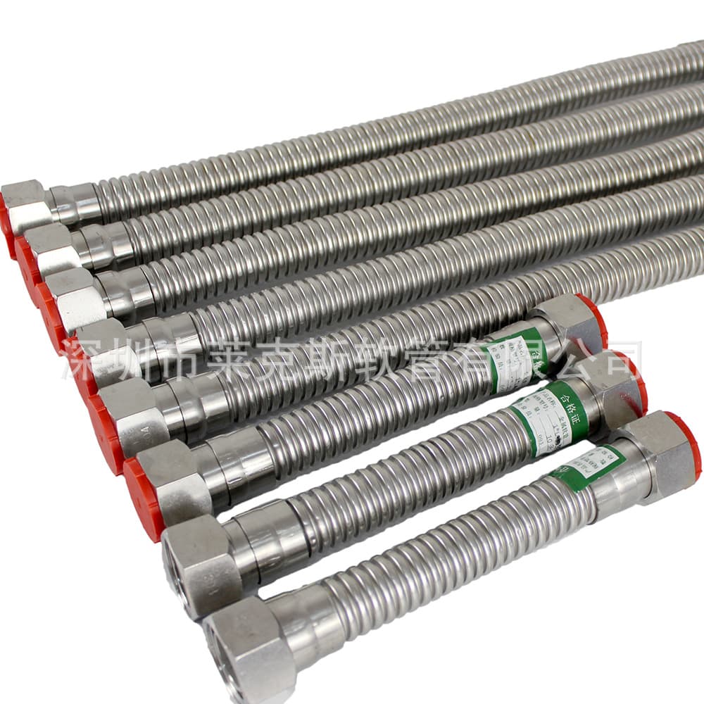 Stainless Steel Food-Grade Hose Widely Used in Industrial Food and Pharmaceutical Industries, Available with Quick-Connect and Flange Types