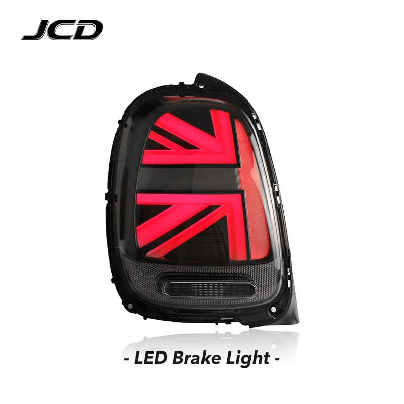 Compatible with 14-23 BMW MINI Tail Light Assembly Mini Upgrade High-Spec Union Jack Flag F55 F56 F57 Rear Lamp