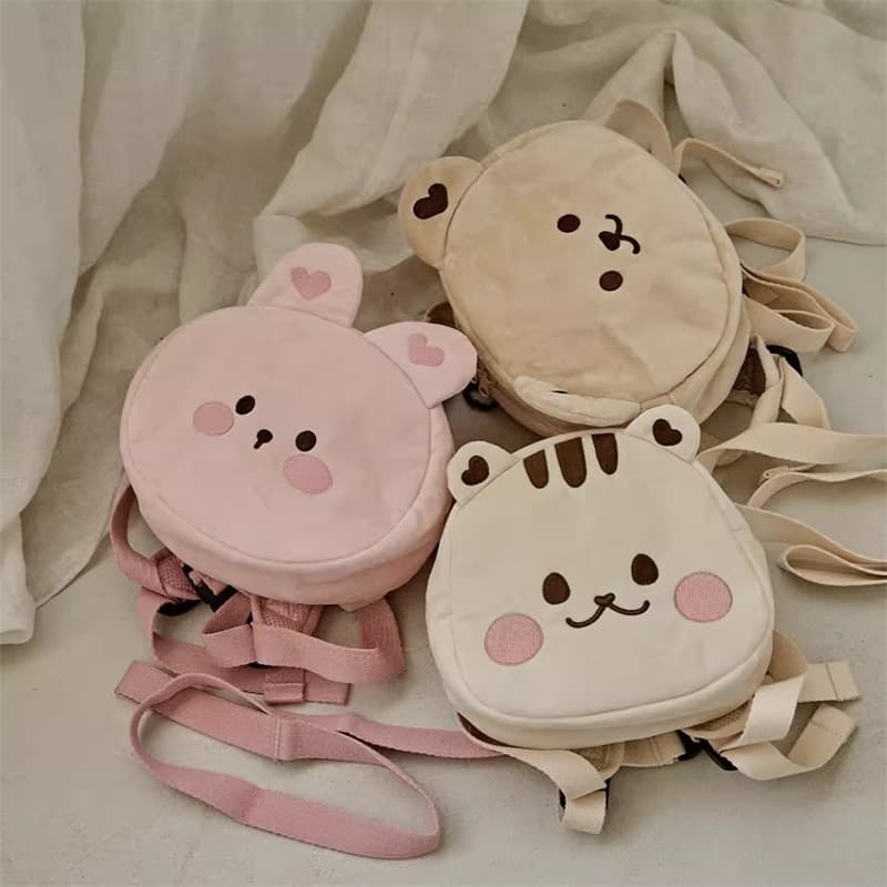Korean style children's anti-lost backpack, cute baby outing prevents your child from getting lost, with a leash, a must-have for playtime.
