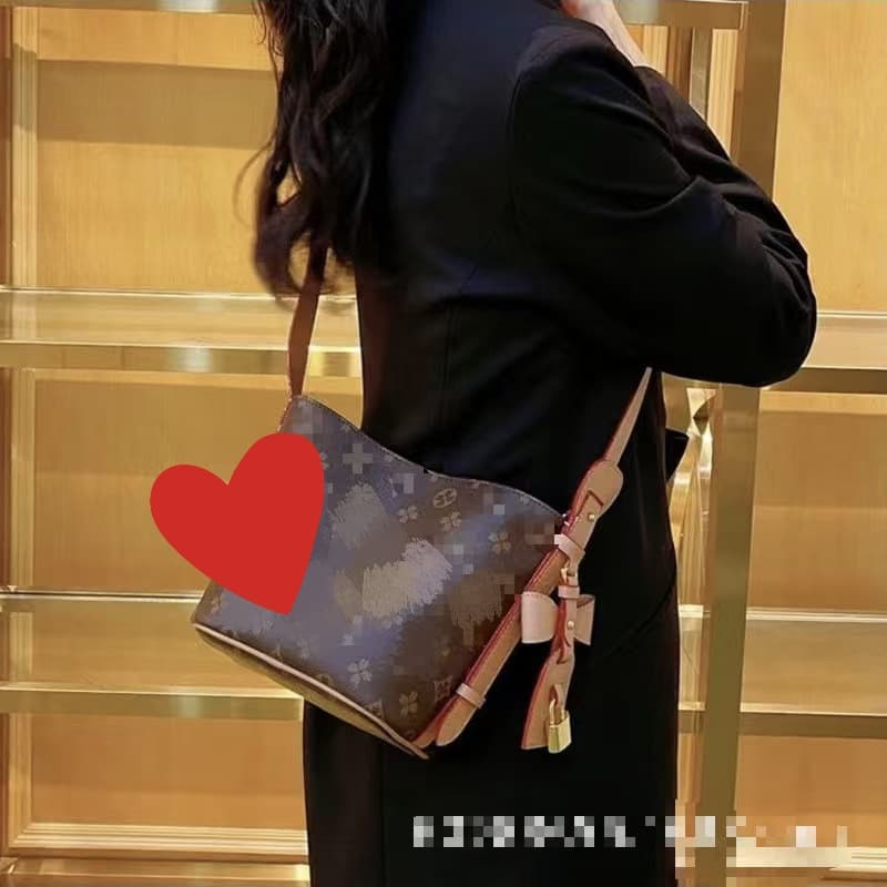 Direct Supply Cross-Border New MLV Women's Handbag: Bucket Bag, Messenger Bag, Mahjong Bag, Chain Bag, Underarm Bag, Baguette Bag