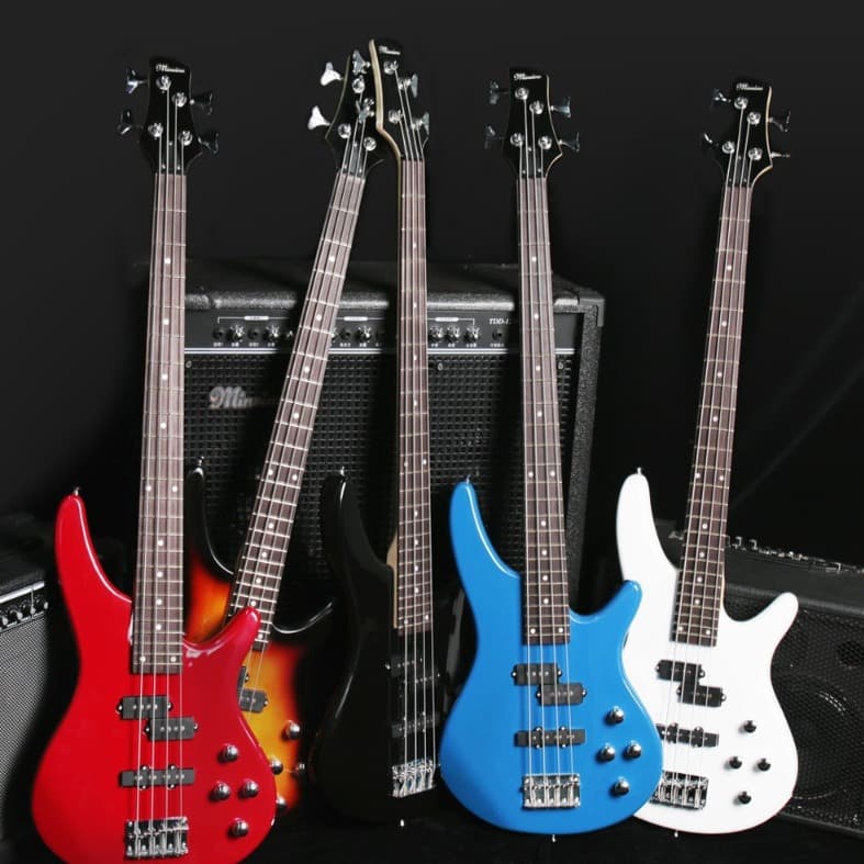 Minsine 4-String Electric Bass BASS Entry-Level Rock Performance Bass IB Bass Wholesale