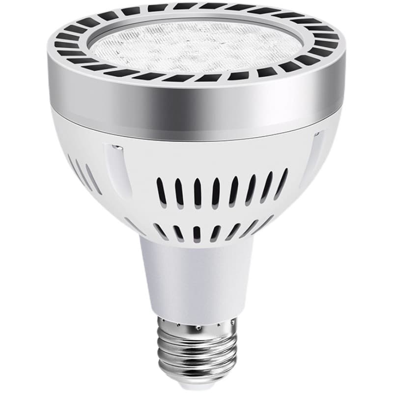 PAR30 Spotlight Light Source E27 Focused Energy-Saving Bulb for Track Lighting, Clothing Stores, Shopping Malls, Hotels, Supermarkets, COB Light Source