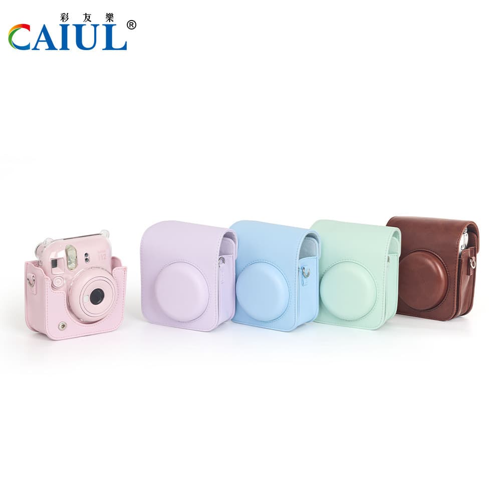 New Cross-Border Crystal Case/Silicone Sleeve Universal Camera Protective Bag for Instax Mini12 Case Cover
