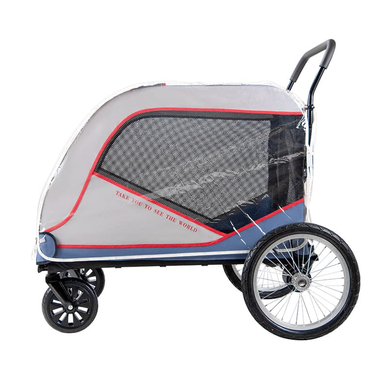 Dodopet Universal Pet Stroller Rain Cover, Baby Stroller Raincoat, Dog Stroller Rain Cover, Warm and Windproof