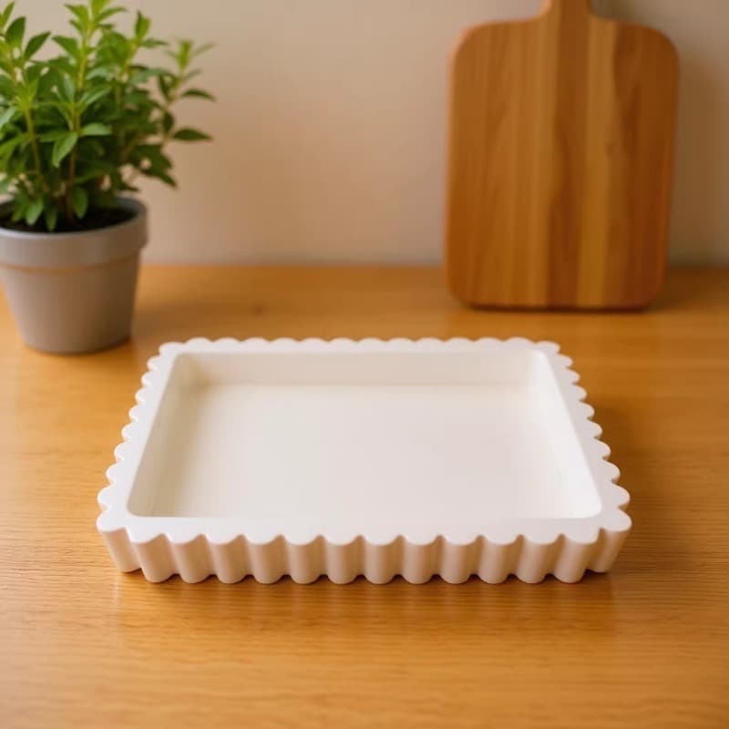 2025 New Nordic Style Wooden Irregular Fruit Tray Home Snack Tea Tray Desktop Decorative Storage Tray