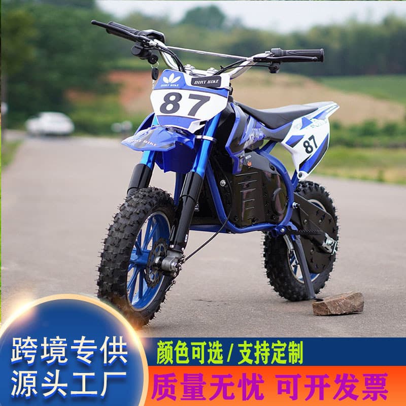Wholesale Cross-border Children's Electric Motorcycle 49CC Mini Off-road Bike Mountain Bike Beach Buggy Racing Style