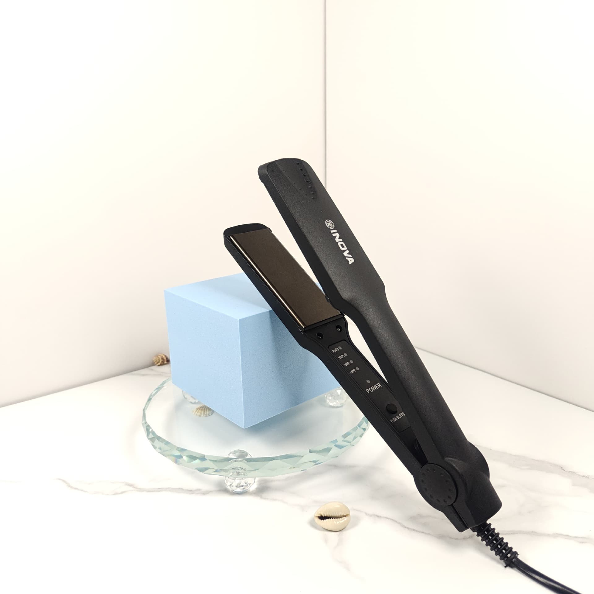 Home Use Straight Hair Clip Straight Curling Dual Purpose Straightener 329 Clip Straightener Curling Iron Four Levels Adjustment