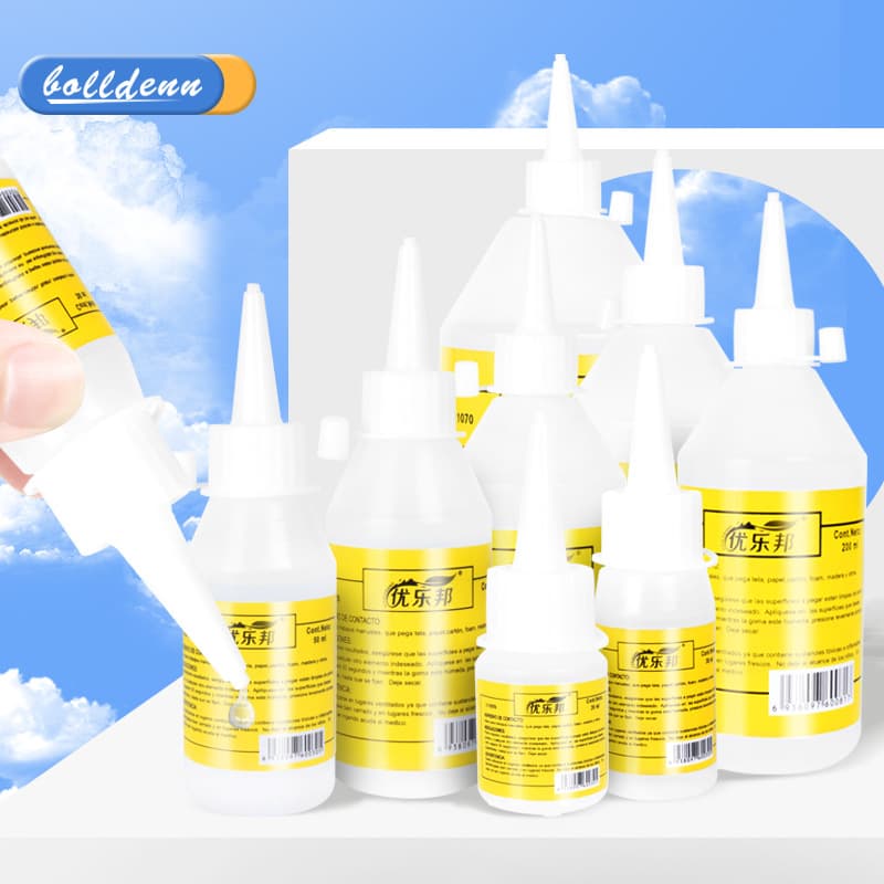Alcohol Glue for Kids' Crafts DIY Non-Woven Fabric 30ml Alcohol Glue, Hemp Rope, Styrofoam, Chenille Stems, Transparent Glue