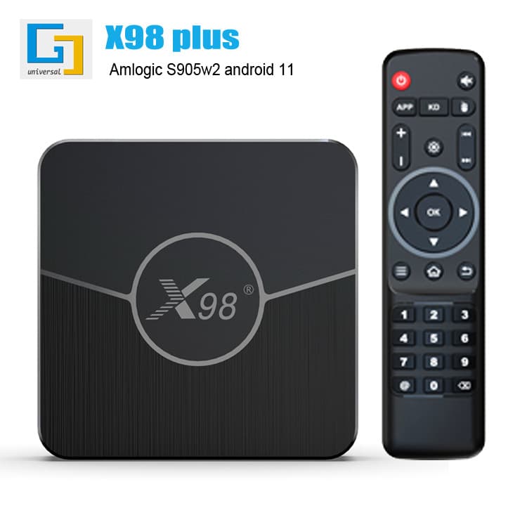 X98 Plus Network Media Player Android 11 TV Box 4G/64G BT 4K Set-Top Box Cross-border