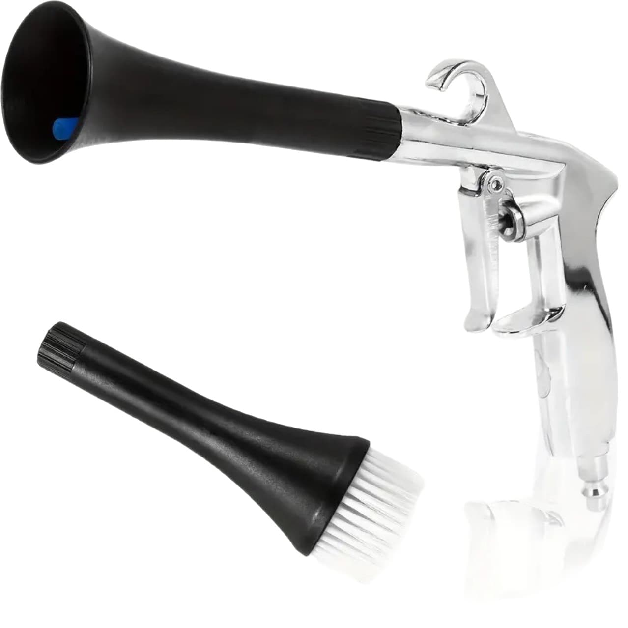Car Interior Cleaning Gun Pneumatic Tornado Dry Cleaning Gun Seat Dust Removal Blowing Rotating Blow Gun Foam Gun