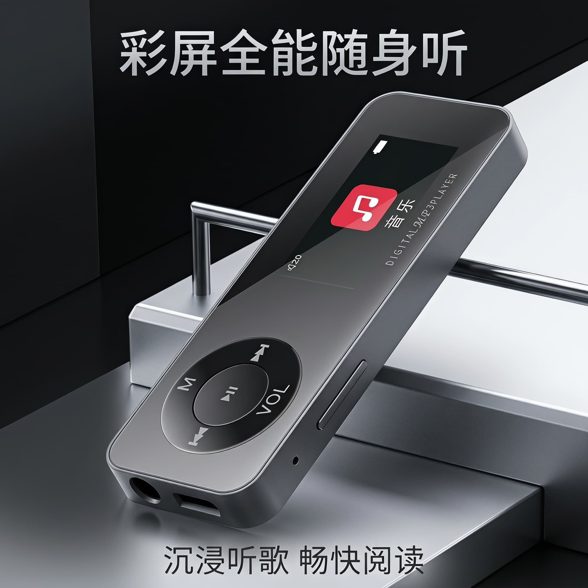 Foreign trade version manufacturer wholesale MP3/MP4 Walkman player with screen Bluetooth recorder FM music player