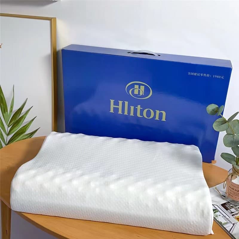 Bulk Discount Hilton Thai Latex Pillow Cervical Support Adult Gift Micro-business Group Purchase Drop Shipping