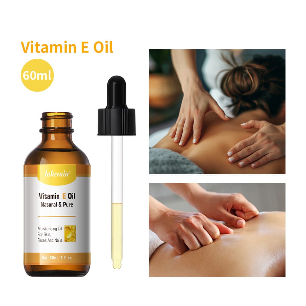 Lakerain Vitamin E Oil Facial Massage Oil, Cross-border Moisturizing Vitamin E Oil