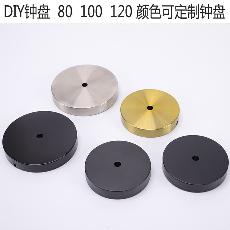 Modern Silent DIY Clock Face Wall Clock Living Room Clock Accessories Simple Style Metal Material Electronic Movement