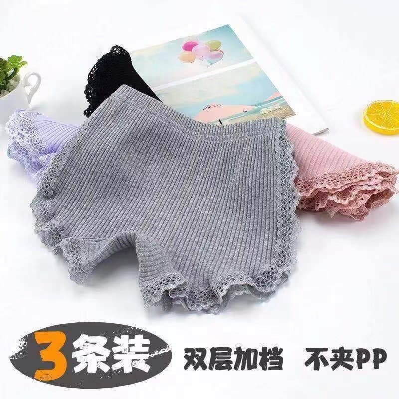 Summer thin girls' safety pants to prevent exposure little girls' bottoming boxer briefs pure cotton children's shorts for children