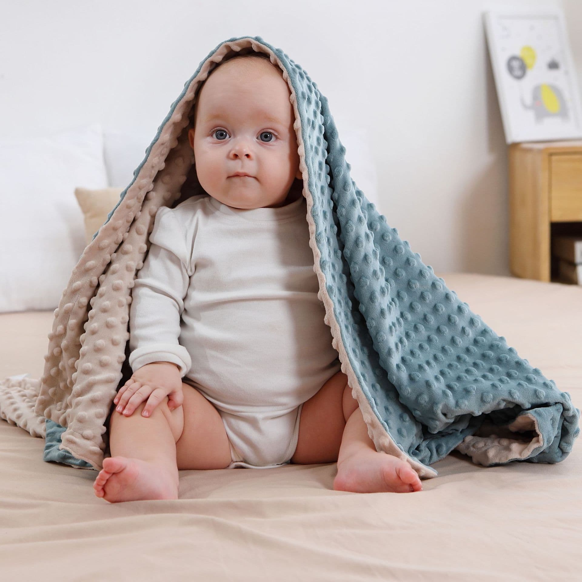Spring and Autumn Soothing Blanket for Newborns, Baby Blanket, Kindergarten Nap Blanket, Air Conditioning Blanket for Children
