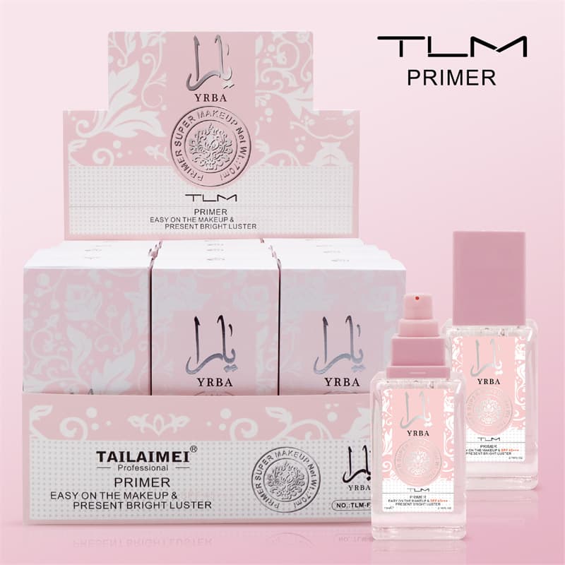 Spf45 Makeup Primer Transparent Liquid Waterproof Cosmetic Base Paint Pore Cover Lattafo Cosmetic Base Liquid Cover Imperfections Brighten