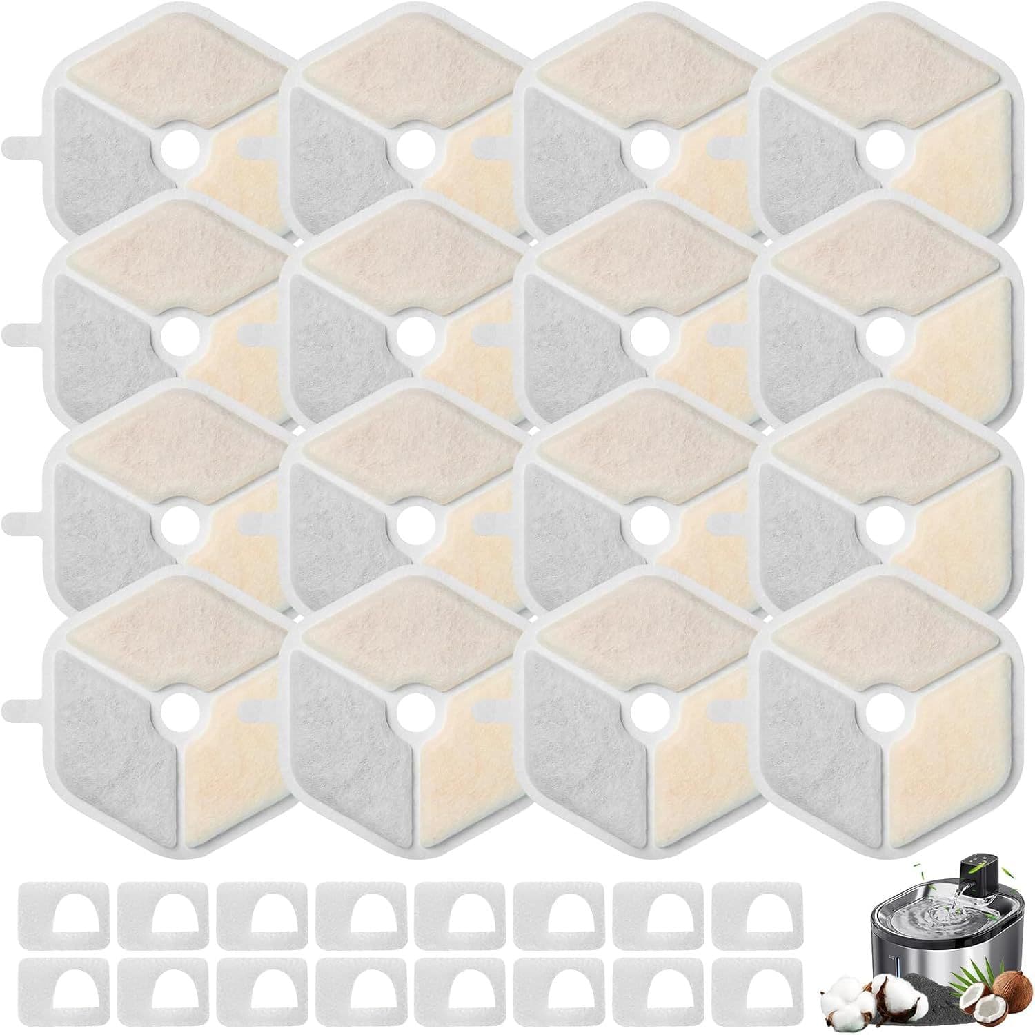 Replacement Filter for Smartoo Pet Water Fountain Cat Water Dispenser