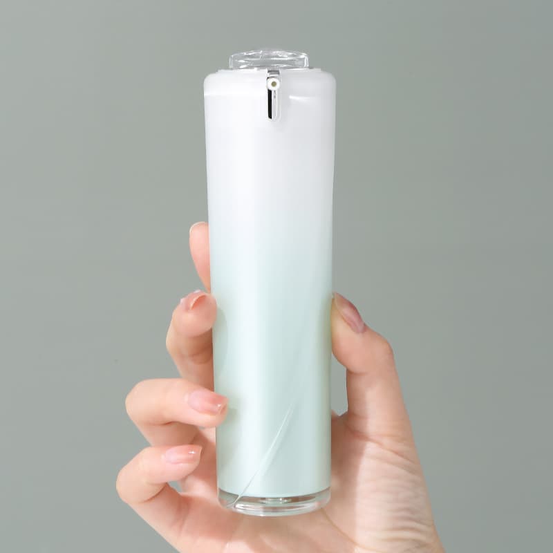 In Stock Acrylic Packaging Dispenser Bottle Dual-Press Lotion Fruit-Shaped Bottle 50ml Cosmetic Skincare Packaging