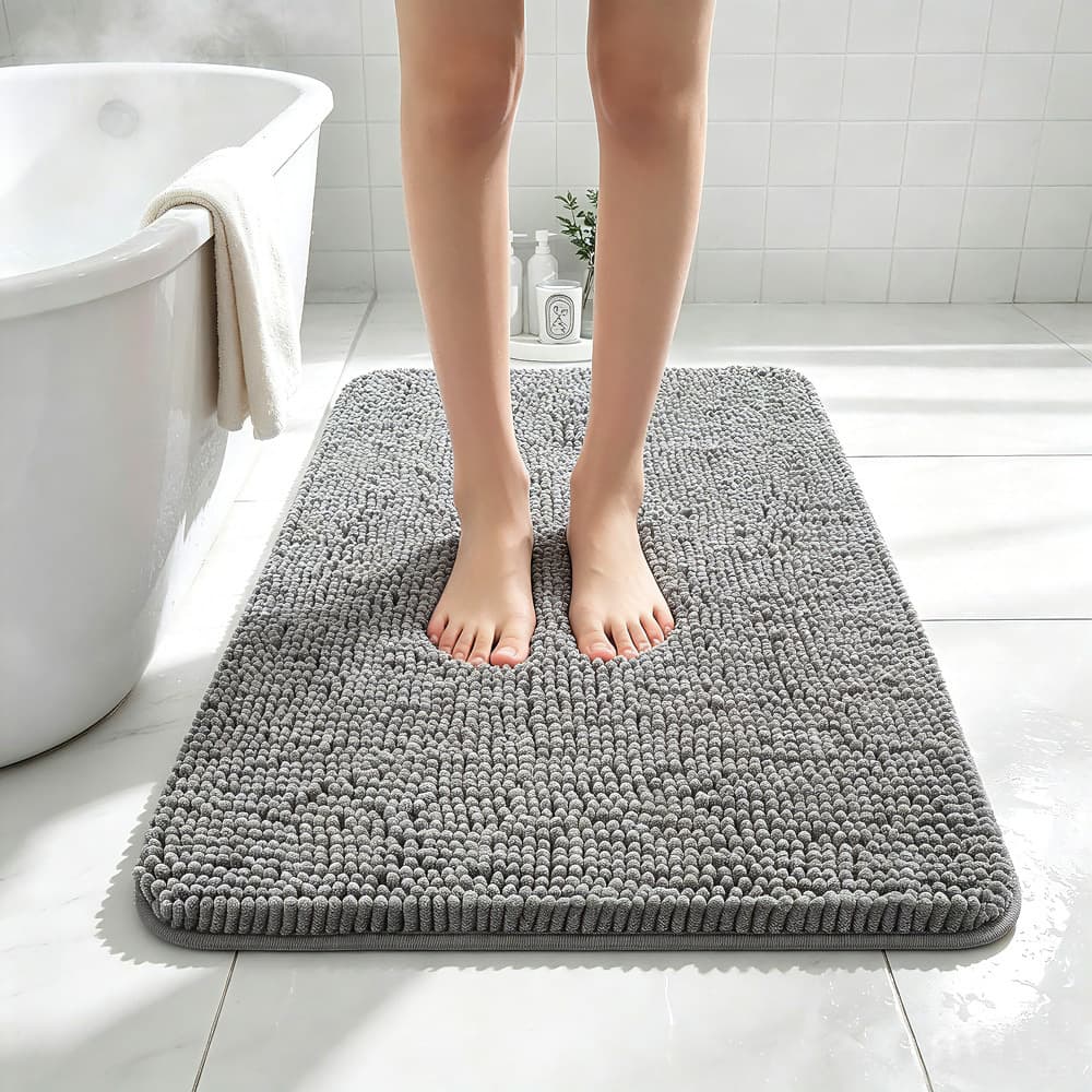 Cross-border Amazon Dirt-Resistant Anti-Slip Nile Bathroom Floor Mat, Entrance Door Foot Mat, Kitchen Bathroom Absorbent Floor Mat