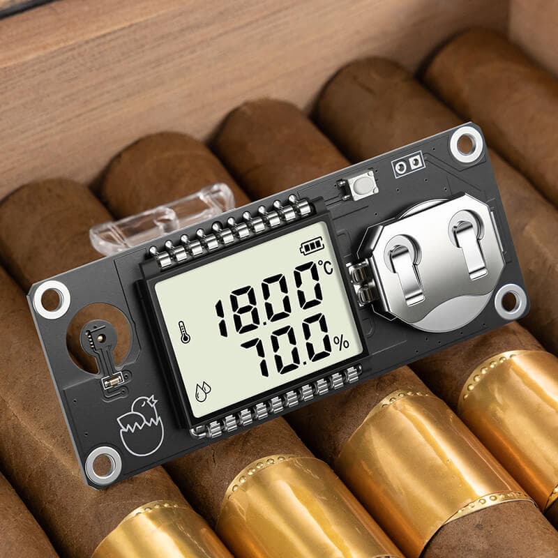 Kelong cigar temperature and humidity meter sht30 sensor accurately calibrated high-precision temperature and humidity meter CK-26EO