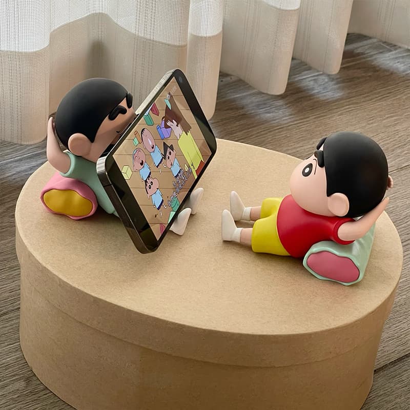 Car Ornaments Crayon Shin-Chan Mobile Phone Holder Car Pendant Car Exterior Decoration Doll Doll Trendy Pikachu