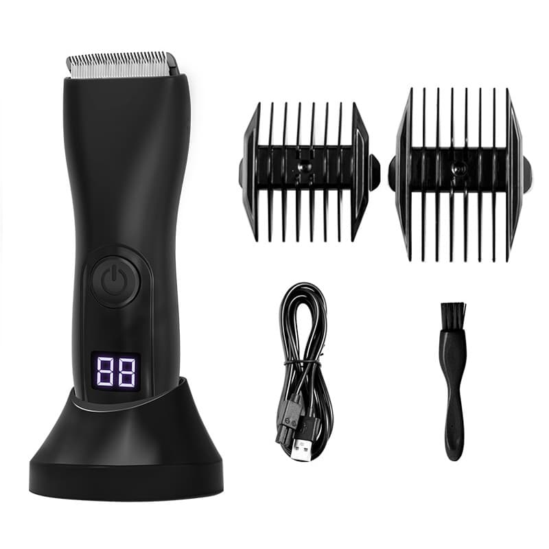 Cross-Border Hot Selling Oil Head Carving Electric Hair Clipper Waterproof Trimmer Body Hair Trimmer Private Trim Full Body Use