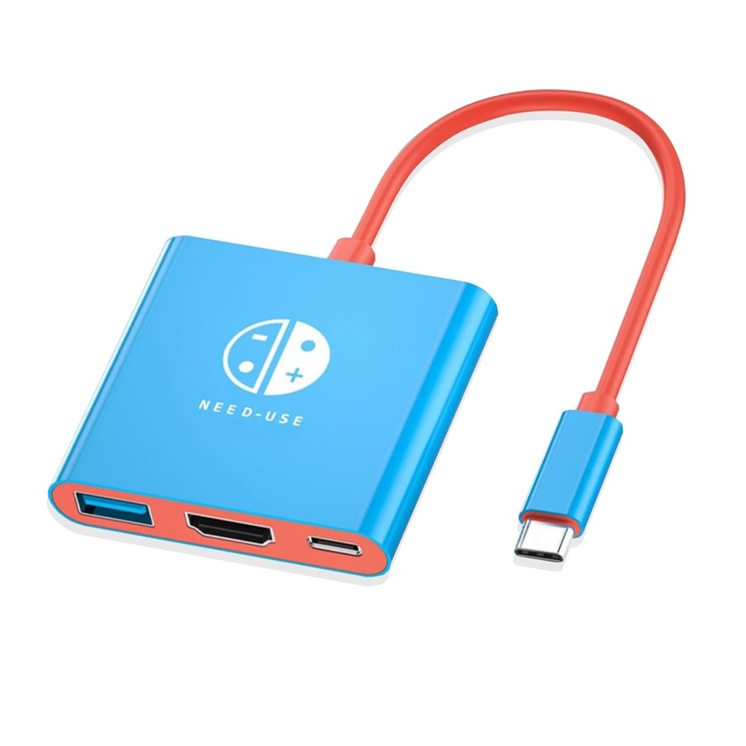 Switch Portable Docking Station with OLED Screen HDMI Connector Base Adapter