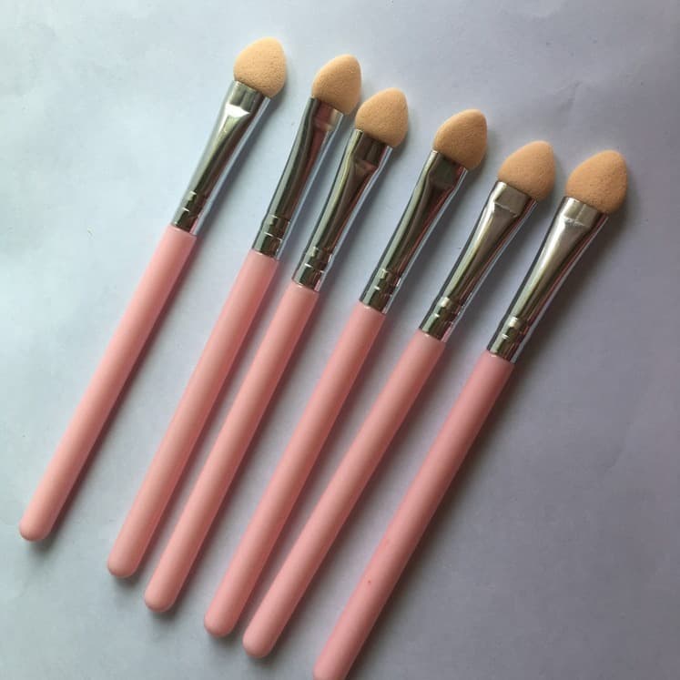 Eyeshadow Brush Makeup Tool Eyeshadow Sponge Latex Foam Eyeshadow Brush Factory Direct