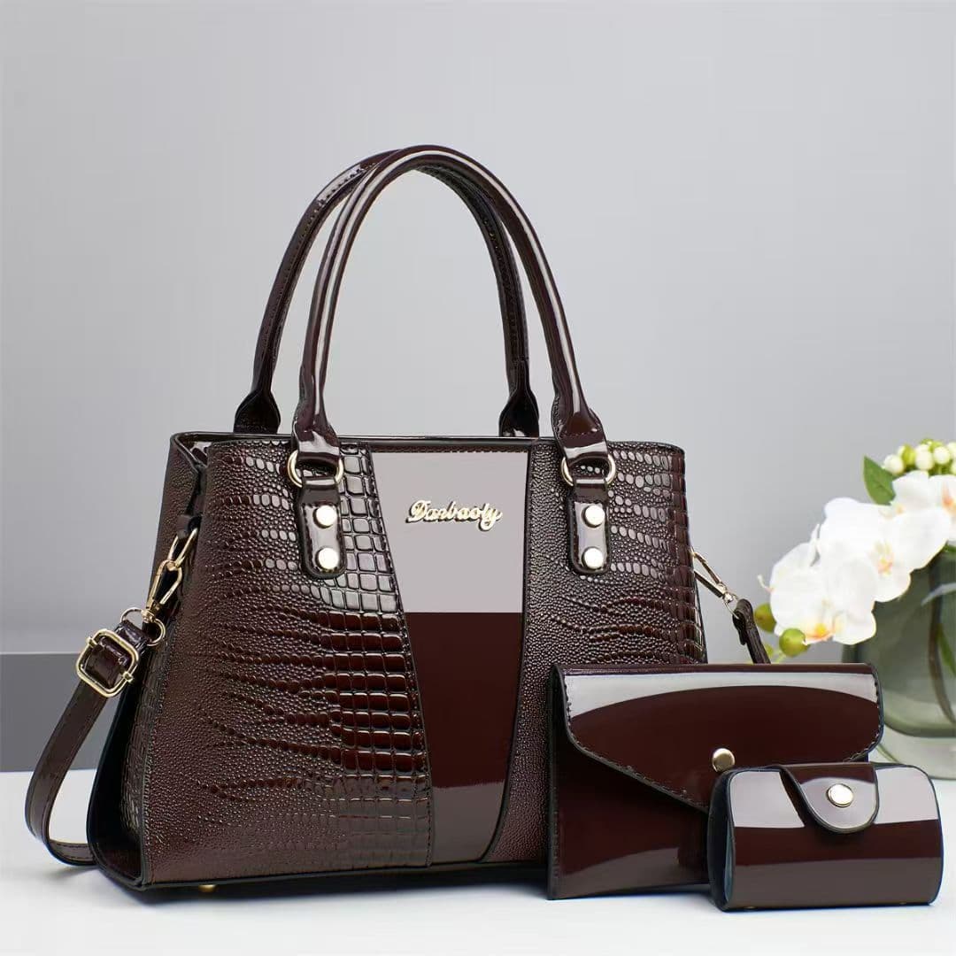 Mother's Day Gift for Mom 2025 New Fashion Handbag White Large Capacity Middle-Aged Women Crossbody Bag Trendy