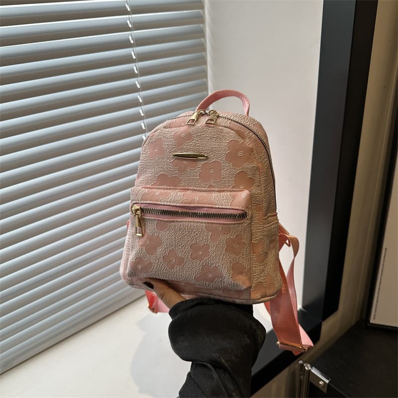 Women's Large Capacity 2022 New Fashion Korean Style Simple and Elegant Spring Summer New Backpack