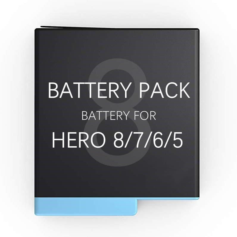 Compatible with Hero5 Hero6 Hero7 Hero8 Battery 801 Camera Battery