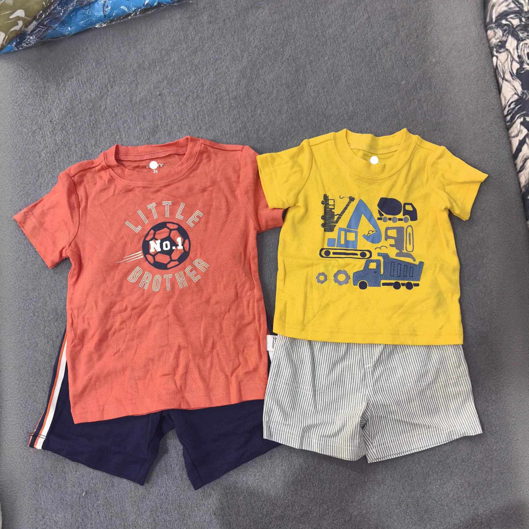 Car*ters original children's summer 2-piece European and American children's clothing toddler 2pcs set original