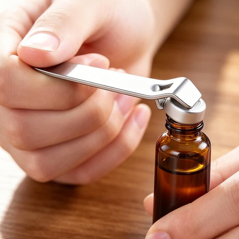 Oral Liquid Bottle Opener, Beer Cap Opener, Creative Bottle Opener, Portable Medicine Bottle Opener, Penicillin Aluminum Cap Opener